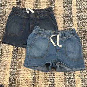 Jumping Beans Blue Elastic Waist Shorts